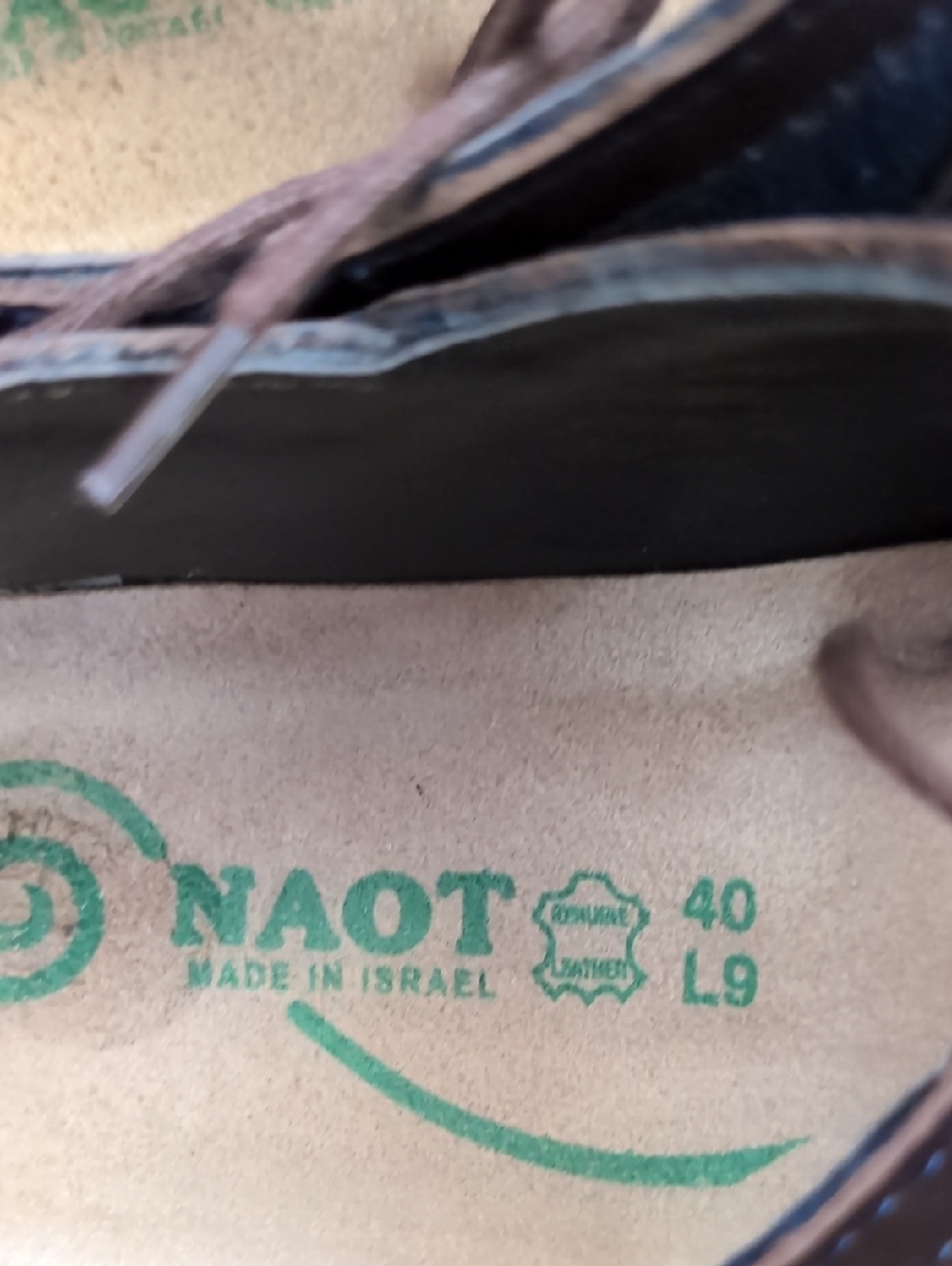 Naot Black Suede Leather Flats - Picture 3 of 8